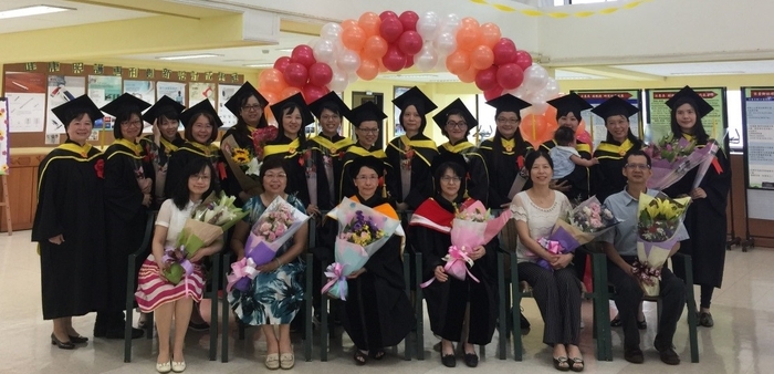 Graduation group photo